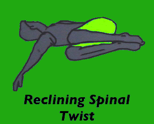 Yoga Reclining Spinal Twist